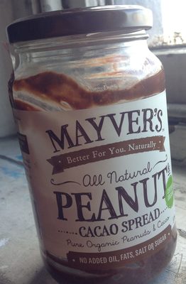 Peanut & Cacao Spread All Natural Certified Organic - 9310885115470