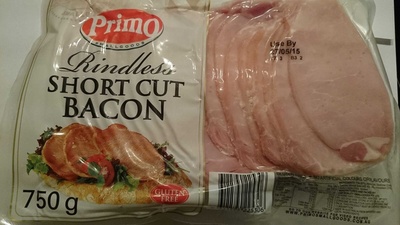Rindless short cut bacon - 9311594225306