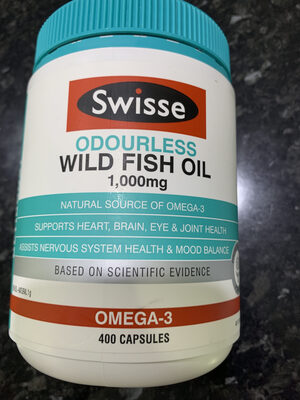 Odourless wild fish oil - 9311770588843