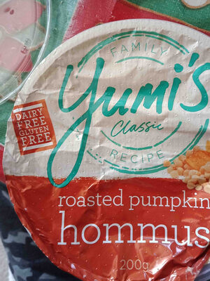yumi's roasted pumpkin and hommus - 9317444000901
