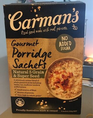 Gourmet Porridge Sachets - 9319133334243
