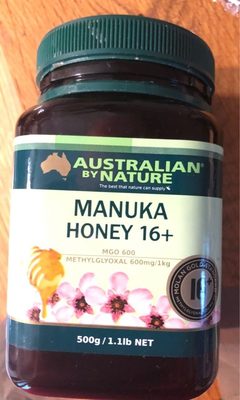 Australian By Nature Manuka Honey (16+) 500G - 9320981004240
