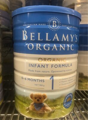 Bellamy's organic - 9332045001744