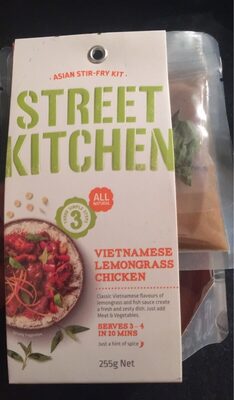 Street kitchen kit poulet à la citronelle vietnamien - 9334279004614