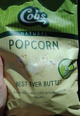 Natural Popcorn - Butter - 9334714000201