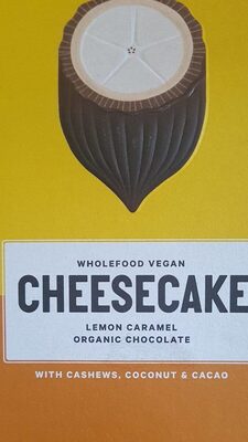 Cheesecake lemon caramel organic Chocolate - 9339709004547