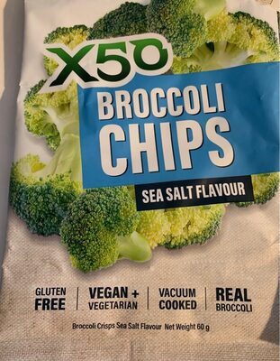 X50 Broccoli Chips sea salt - 9343518002946
