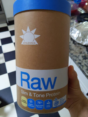 Amazonia Raw Slim & Tone Vanilla 1KG - 9344060000633