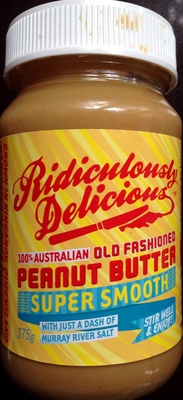 Ridiculously Delicious Peanut Butter Super Smooth - 9344081000506