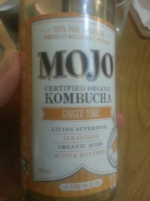 Mojo Certified Organic Kombucha Ginger Tonic - 9345107000029