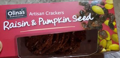 Raisin and Pumpkin Seed Crackers - 9349571000448