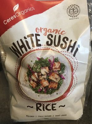 Organic white sushi rice - 9415748002994