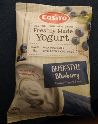 Greek-style Blueberry Flavour yogurt base - 9416892525087