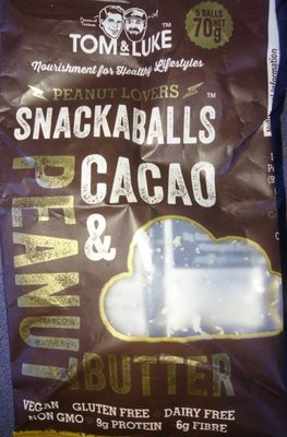 Snackaballs cacao & peanut butter - 9421903582393