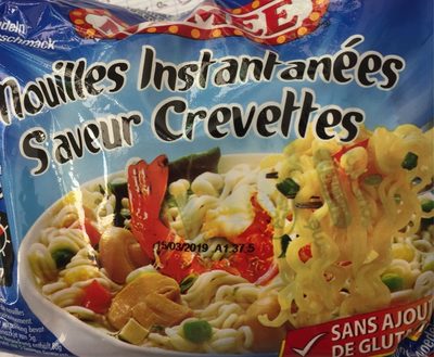 Nouilles instantanées saveur crevettes - 9555022300047