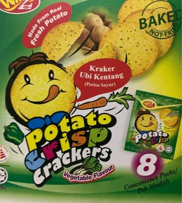 Potato crisp crackers - 9555319109100