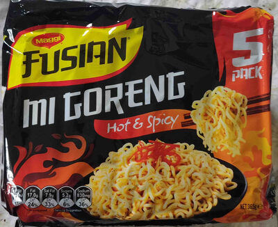 Maggi Fusian Mi Goreng Hot and Spicy - 9556001170842