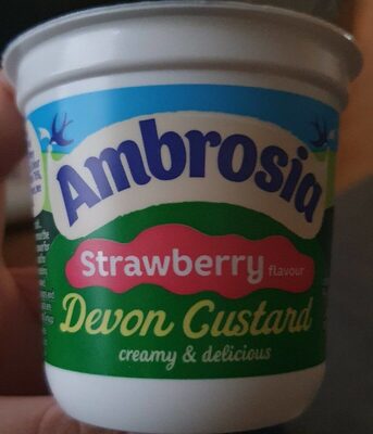Strawberry Devon custard - 96169513