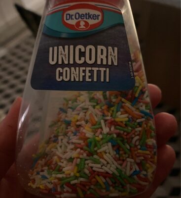 Dr Oetker unicorn confetti - 96176788