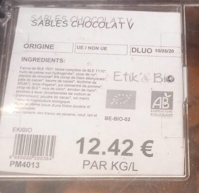 Sablé chocolat v - 9990000000364
