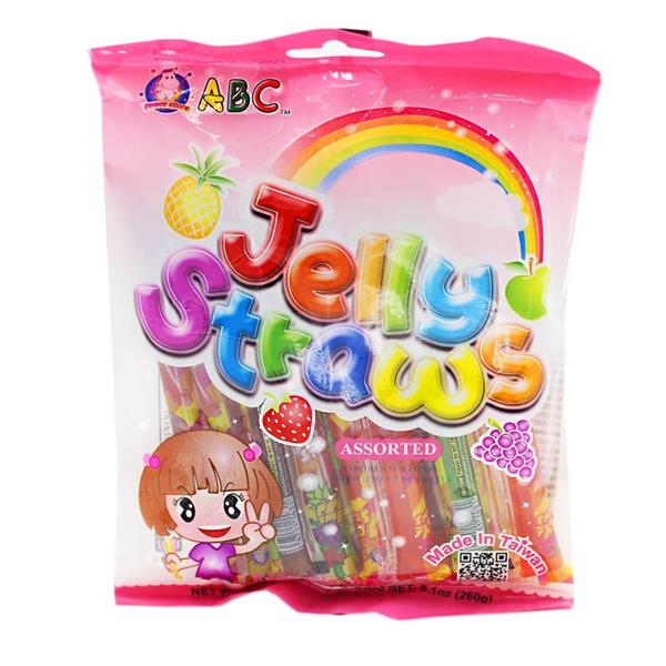 Jelly straws (assorted flavour) - jelly