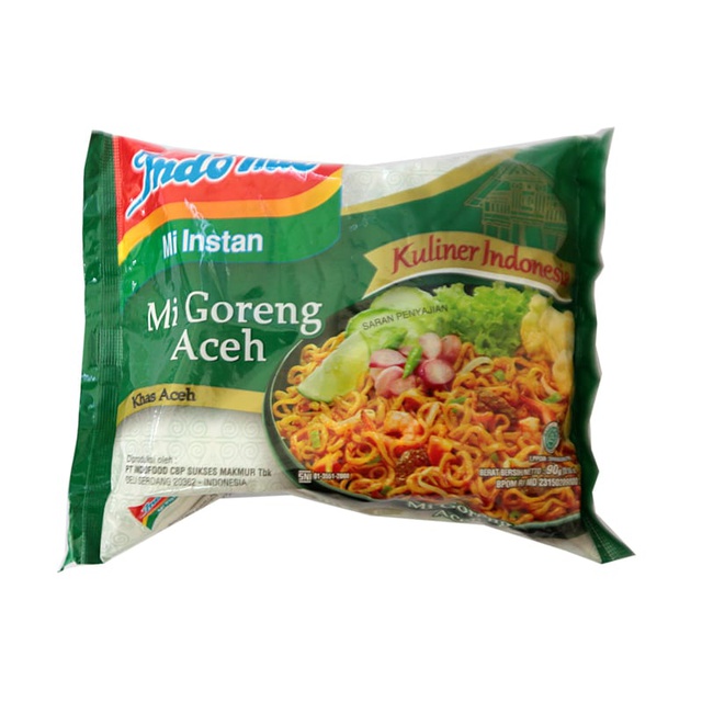 Instant Noodles Mi Goreng Aceh - Indomie - 89686043204