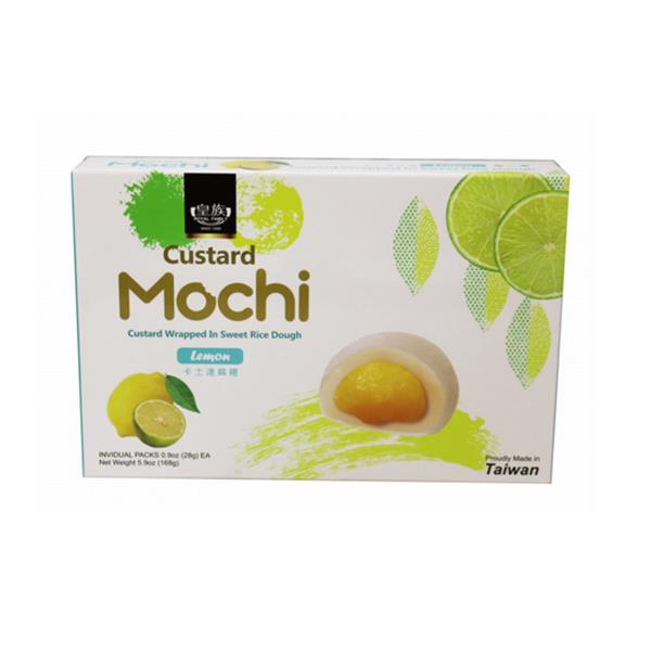 Custard mochi lemon flavour - Royal Family - 4711931034342