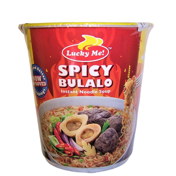 Instant mami noodles spicy bulalo - Lucky Me - 4807770273629