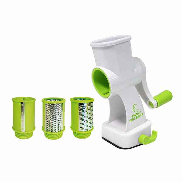 Manual Vegetable Chopper SFS-0373 Green (Refurbished A+) - manual