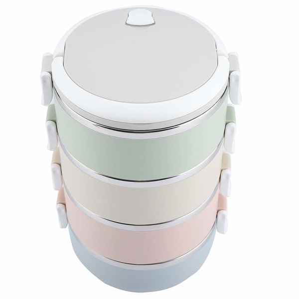 Set of 4 lunch boxes Bento Box 2,8 L (Refurbished A+) - set