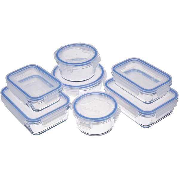 Container HS0301 Transparent Crystal (7 pcs) (Refurbished A+) - container