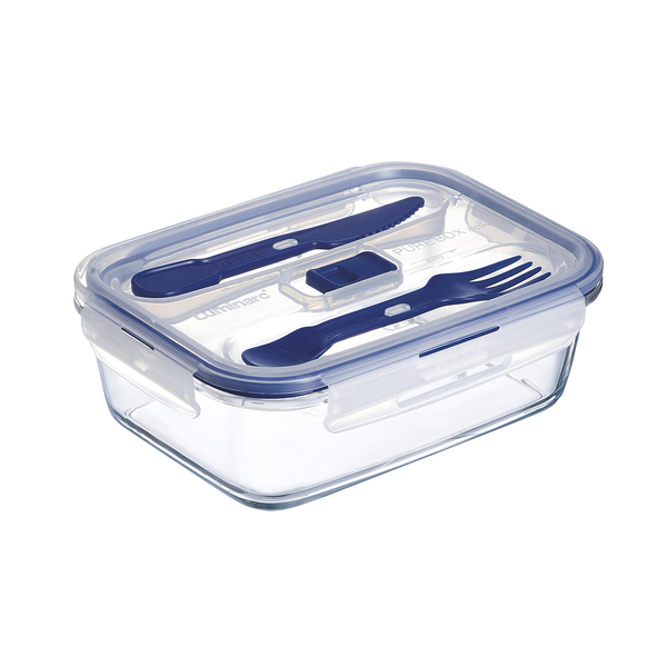 Lunch box Luminarc Pure Box Active Crystal (16 cm - 1,22 l) - lunch