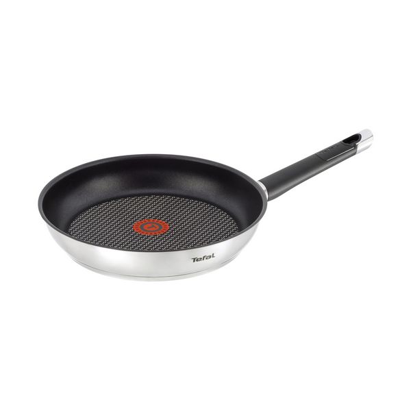 Pan Tefal E82404 Ø 24 cm Stainless steel Black - pan