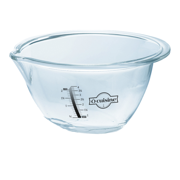 Measuring Bowl Ô Cuisine Transparent Glass (4,2 L) - measuring