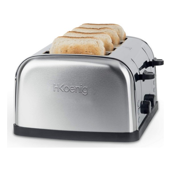 Toaster H.Koenig TOS14 1500 W Stainless steel (Refurbished B) - toaster