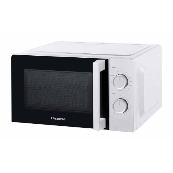 Microwave with Grill Hisense H20MOWS1HG 20 L 900 W White - microwave