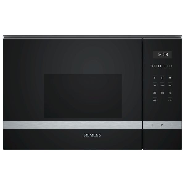 Built-in microwave Siemens AG BF525LMS0 20 L 1270W Black - built