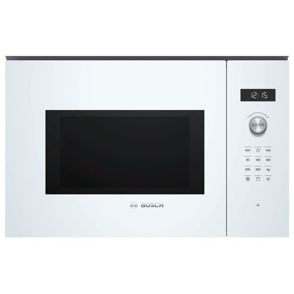 Microwave with Grill BOSCH BEL554MW0 25 L LED 1450W White - microwave
