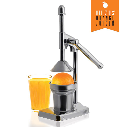 Delizius Deluxe Steel Juicer with Lever - delizius