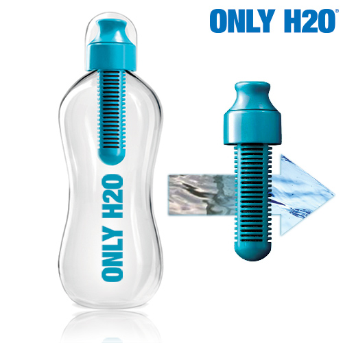 Only H2O Bottle with Carbon Filter - only