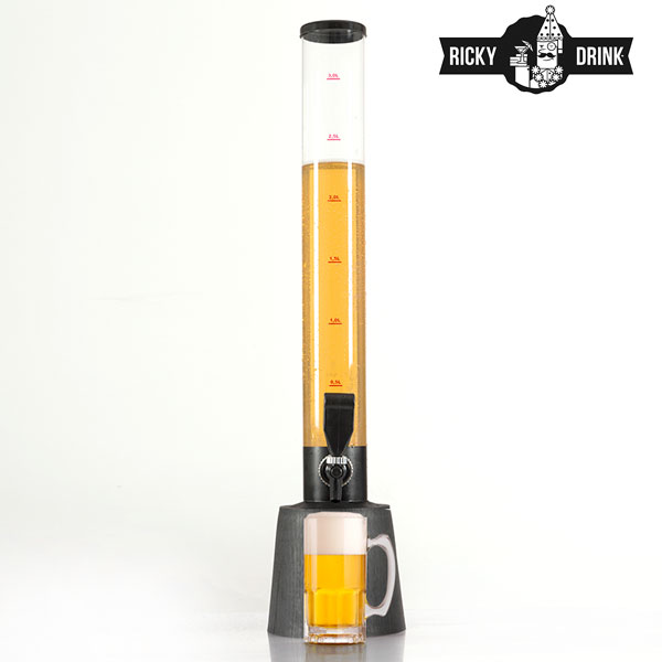 Ricky Drink Party Tower Drink Dispenser - ricky