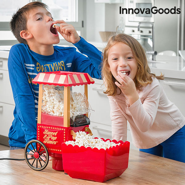  InnovaGoods Popcorn Maker Sweet & Pop Times 1200W Red - 