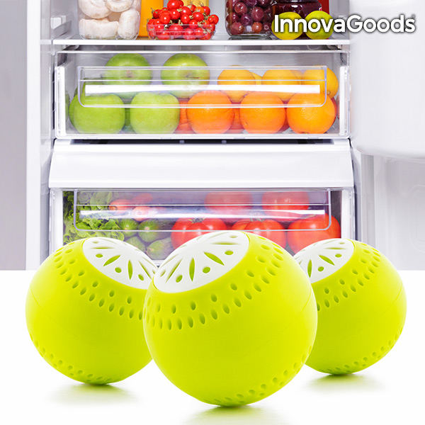 InnovaGoods Fridge Eco Balls (pack of 3) - innovagoods
