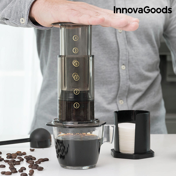 InnovaGoods Hand Press Cafetiere - innovagoods