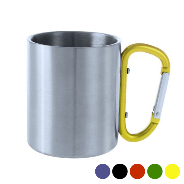 Mug with Carabiner Handle (210 ml) 144509 - mug