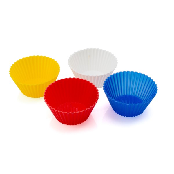 Silicone Cupcake Moulds (4 pcs) 143983 - silicone