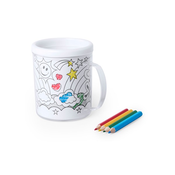 Cup 146020 Colouring sheets (320 ml) - cup