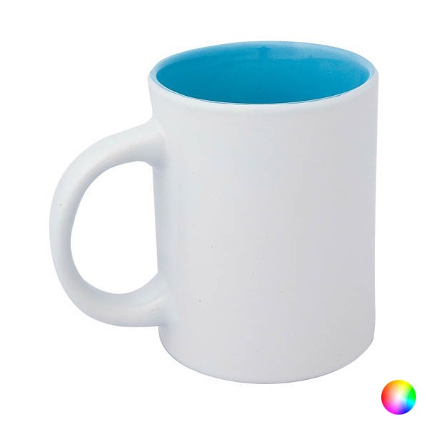 Ceramic Mug (370 ml) Bicoloured 149464 - ceramic