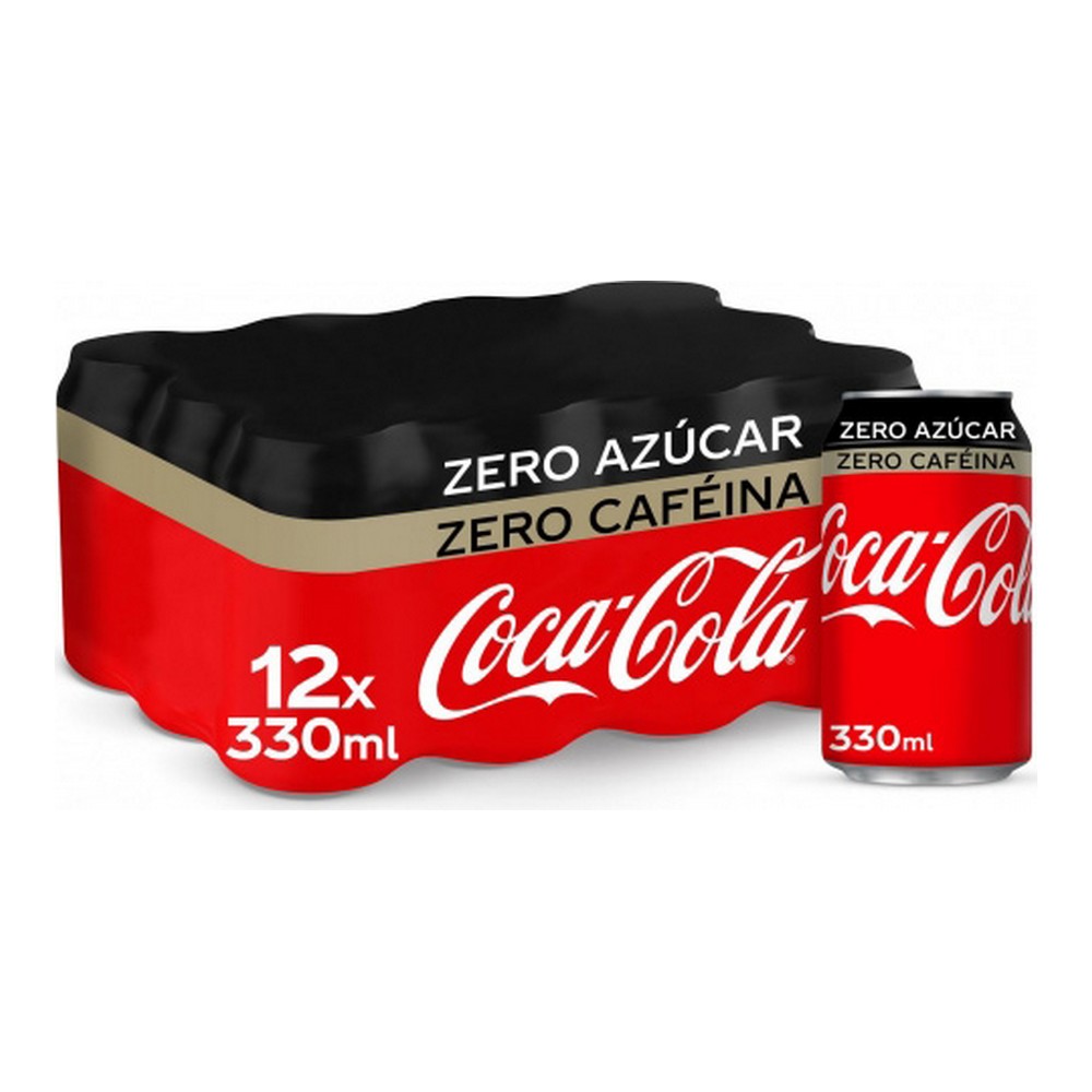 Refreshing Drink Coca-Cola Zero Zero (12 x 33 cl) - refreshing