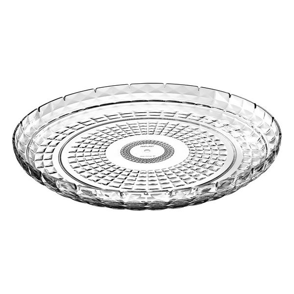 Serving Platter Transparent (35,5 cm) - serving